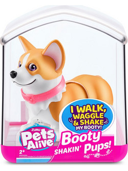 Zuru Pets Alive Booty Shakin' Pups S1 The Cute Corgi ZUR9530SQ1-1