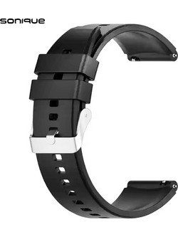 Sonique Smooth Λουράκι Σιλικόνης Black (Huawei Watch GT3 42mm / GT3 Pro 43mm / GT2 42mm)