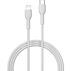 Devia Kintone Series USB-C to Lightning Cable 27W 1m White 6938595394584