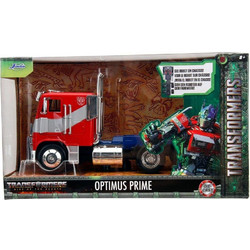 Jada Transformers Big Rig T7 Optimus Prime Μεταλλικό Μοντέλο Φορτηγού 1:24