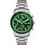 Fossil Sport Ανδρικό Ρολόι Χρονογράφος με Ασημί Μεταλλικό Μπρασελέ FS6048