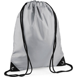BagBase BG10 Τσάντα Πλάτης Γυμναστηρίου Light Grey