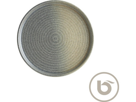 Bonna Πιάτα Ρηχά Πορσελάνης Hornfels Ripple 26cm 6τμχ HORRPL26DZ