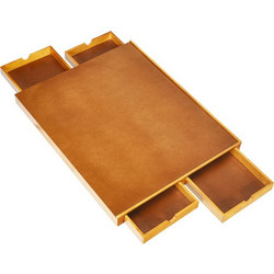 Costway Ξύλινο Τραπέζι Παζλ