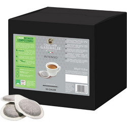 Garibaldi Κάψουλες Espresso Intenso Συμβατές με Μηχανή E.S.E Pod 50τμχ