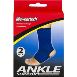Lifeweartech Αθλητική Επιστραγαλίδα Ελαστική Μπλε 115522