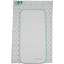 Bebe Stars Elephant Μαλακή Αλλαξιέρα Μωρού Υφασμάτινη 80x48cm Λευκή Γαλάζια
