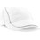 Beechfield Coolmax Ανδρικό Καπέλο Jockey Υφασμάτινο Λευκό B182