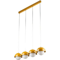 TK Lighting Bono Κρεμαστό Φωτιστικό Οροφής Ράγα Πολύφωτο G9 10267