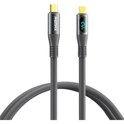 Remax Zisee USB-C to Lightning Cable 20W 1.2m Grey RC-C031