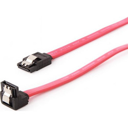 Cablexpert GM-SATAM-DATA-90 Καλώδιο Σκληρού Δίσκου 7-Pin SATA III to 7-Pin SATA III 0.5m Red