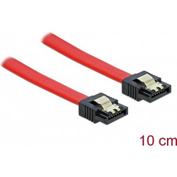 DeLOCK 82674 Καλώδιο Σκληρού Δίσκου 7-Pin SATA III to 7-Pin SATA III 0.1m Red