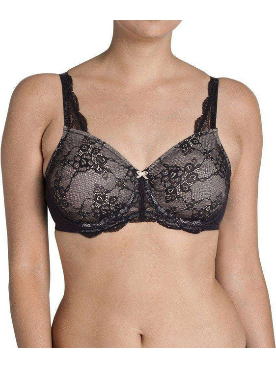 Triumph Contouring Sensation Σουτιέν Minimizer με Μπανέλα Μαύρο 1435661
