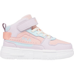 Fila Memory Ayo 3 Παιδικά Sneakers Μποτάκια Λευκά Ροζ 3YF43001-995