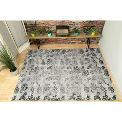 Ezzo Venice Χαλί Ορθογώνιο 4 Εποχών 100x150cm 9679BCD Grey