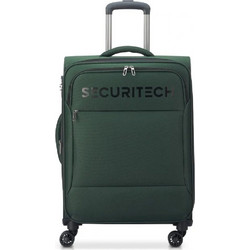 Delsey Vanguard 400381003 Βαλίτσα Μεσαία 66x45.5x28.5cm με 4 Ρόδες Χακί