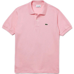 Lacoste Ανδρική Μπλούζα Polo Κοντομάνικη Ροζ 3L1212-7SY