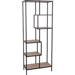 Liberta Plegma Βιβλιοθήκη 69x39x180.5cm 28-0182