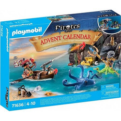 Playmobil Pirates Χριστουγεννιάτικο Ημερολόγιο Ο θησαυρός των Πειρατών για 4-10 Ετών 71636