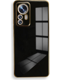 Bodycell Gold Plated Back Cover Black (Xiaomi 12 Pro)