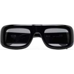 Kaleos SUNG-002 Ανδρικά Γυαλιά Ηλίου Aviator Κοκάλινα Μαύρα με Μαύρο Φακό