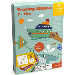 Tooky Toy Tracing Shapes Εκπαιδευτικές Καρτέλες