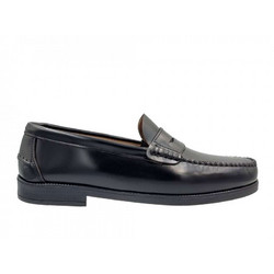 Boxer Ανδρικά Μοκασίνια Loafers Δερμάτινα Μαύρα 19321-16-011