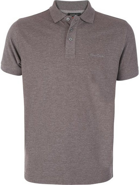 Pierre Cardin Ανδρική Μπλούζα Polo Κοντομάνικη Γκρι 00105948