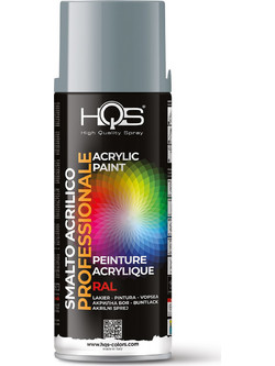 HQS Σπρέι Βαφής Γκρι 400ml RAL 7001