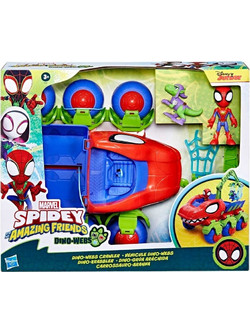 Hasbro Marvel Spidey & His Amazing Friends Dino Webs Team Όχημα Φιγούρα Δράσης για 3+ Ετών