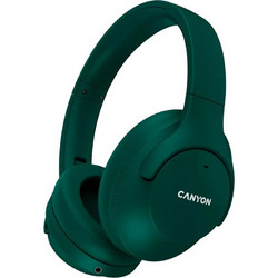 Canyon OnRiff Ενσύρματα & Ασύρματα Bluetooth Ακουστικά Over Ear με Noise Cancelling Πράσινα