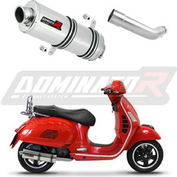 Dominator Τελικό Εξάτμισης για Piaggio GTS 125 2007-2012