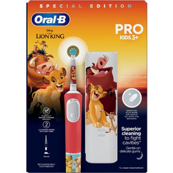 Oral-B The Lion King Pro Παιδική Ηλεκτρική Οδοντόβουρτσα με Χρονομετρητή & Θήκη Ταξιδίου