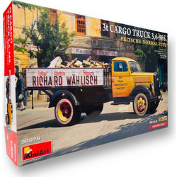 MiniArt 3t Cargo Truck 3,6-36S. Pritsche Normal Type Συναρμολογούμενο Πλαστικό Μοντέλο Τανκ 1:35