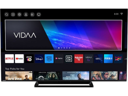 Toshiba 55QV3363DG Smart Τηλεόραση 55" 4K UHD QLED HDR (2024)
