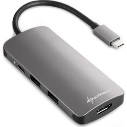 Sharkoon USB-C Docking Station με HDMI 4K PD
