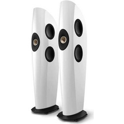 KEF Blade Two Meta Ζεύγος Ηχείων Hi-Fi Δαπέδου 3 Δρόμων Arctic White Champagne