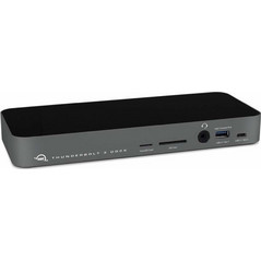 OWC OWCTB3DK14PSG Thunderbolt 3 USB-C Docking Station με DisplayPort PD Ethernet και Σύνδεση 2 Οθονών