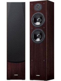 Yamaha NS-F51 Ζεύγος Ηχείων Hi-Fi Δαπέδου 240W 2 Δρόμων Walnut