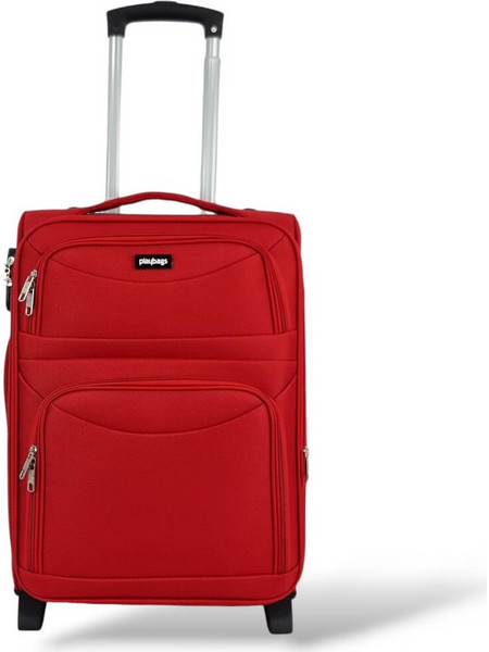 Playbags Collection PS8033C Βαλίτσα Καμπίνας 53x36x20cm με 2 Ρόδες Κόκκινη