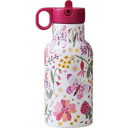 Chic Mic Bioloco Butterflies Παιδικό Παγούρι Θερμός Ανοξείδωτο BPA Free Φούξια 350ml