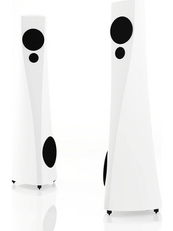 Estelon YB MKII Ζεύγος Ηχείων Hi-Fi Δαπέδου 150W 2 Δρόμων White Matte