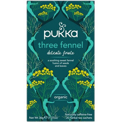 Pukka Herbs Three Fennel με Μάραθο 20 Φακελάκια