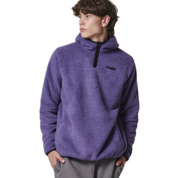 Body Action Half-Zip Sherpa-Fleece Hoodie Ανδρικό Αθλητικό Φούτερ Μωβ 063419-05