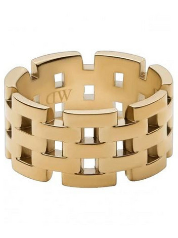 Daniel Wellington Γυναικείο Δαχτυλίδι από Ατσάλι Xρυσό DW00401007