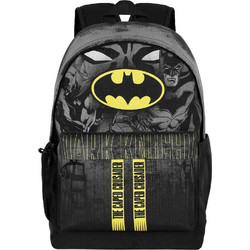 Karactermania DC Comics Batman Plus Caped Σχολική Τσάντα Πλάτης Δημοτικού Μαύρη 06434