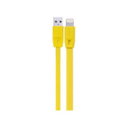 Remax RC-001i Flat USB-A to Lightning Cable 2m Yellow RC-001I