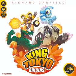 iello King Of Tokyo Origins Επιτραπέζιο Παιχνίδι 8+ Ετών για 2-4 Παίκτες