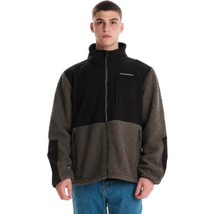 Emerson 2-Layer Sherpa Bonded Ανδρικό Μπουφάν Χειμωνιάτικο Μαύρο Χακί 242.EM11.21 Emerson 2-Layer Sherpa Bonded Ανδρικό Μπουφάν Χειμωνιάτικο Μαύρο Χακί 242.EM11.21