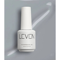 Leven 052 Grey Ημιμόνιμο Βερνίκι Νυχιών 15ml